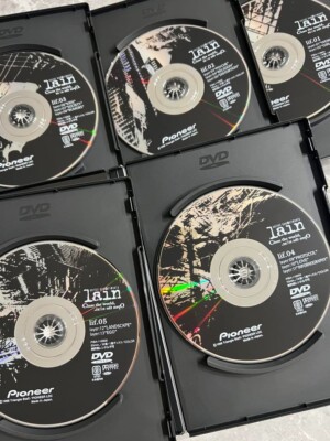 Serial Experiments Lain DVD Box First Limited Production 6discs
