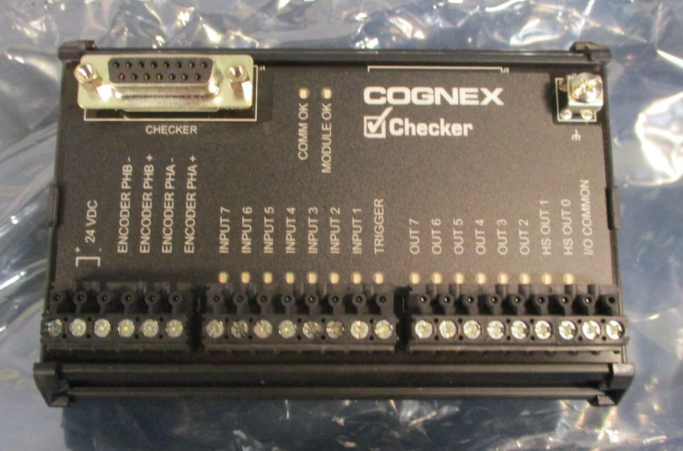Cognex CKR-200-IOBOX Checker Sensor I/O Box NIB - Image 3 of 4