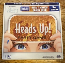 Heads Up! Party Game 3rd Edition, Fun Word Guessing Game for Families 8 & UP New
