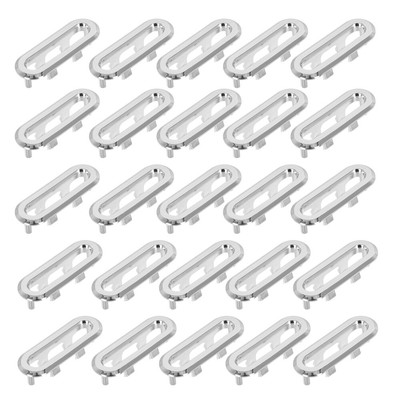  20 Pcs Überlauf -Lüftungsbeckenzubehör Überlaufabdeckung Für Küchenspüle
