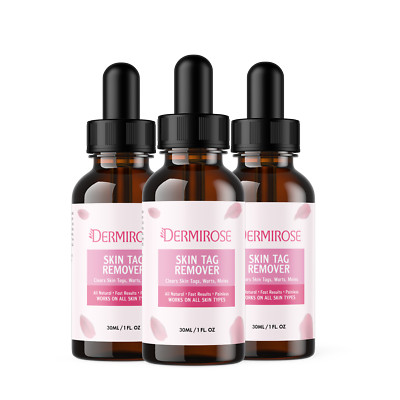 Dermirose Skin - Dermirose Liquid Skin Drops ORIGINAL - 3 Pack