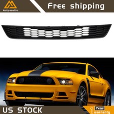 Black Grill Front Bumper Lower Grille Fit For 20132014 Ford Mustang 2-door 3.7l