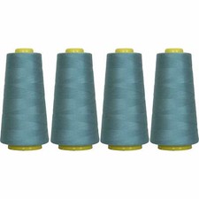 4 BIG CONES OZONE SERGER SEWING THREAD 2750 YD TEX 27 40S/2-THREADART