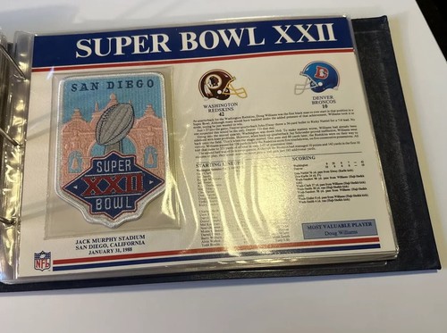 The Official NFL Super Bowl Patch Collection by Willabee & Ward Gold Tickets - Bild 4 von 8