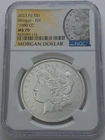 1880 CC Morgan Silver Dollar NGC MS70 First Day Morgan Label 2023 Fiji Mint .999
