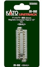 N Scale Kato Unitrack 20-032 Magnetic Uncoupler 2-1/2" 64mm Straight Track