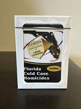 Unsolved Homicides Missing Persons Cold Case Playing Cards Florida 1st Edition
