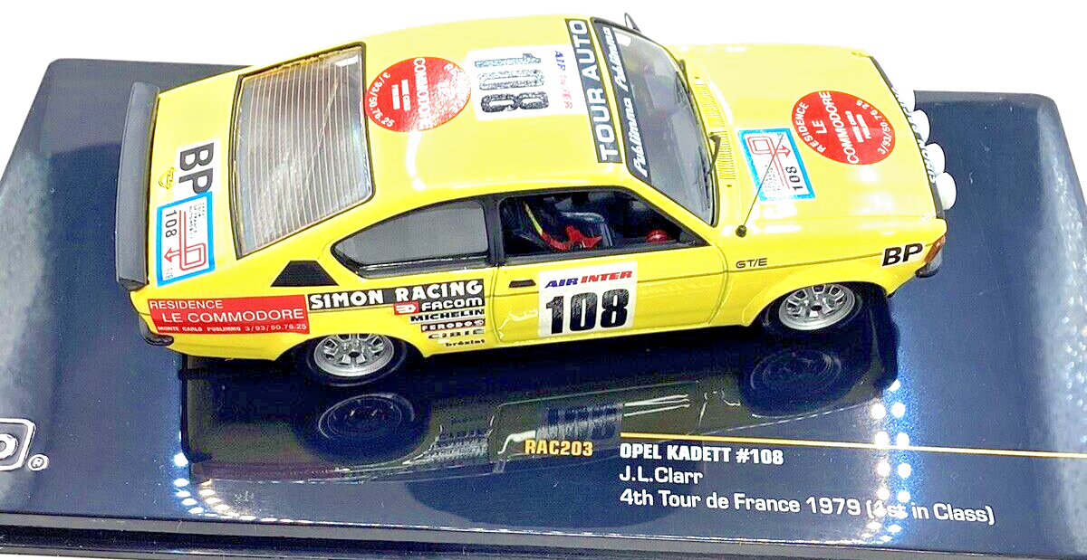 Ixo 1/43 Opel Kadett #108 - Vainqueur Tour De France 1979 - Collection RAC203