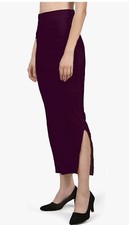 Saree Shapewear Petticoat for Women, Viscose Lycra Shape Wear Purple