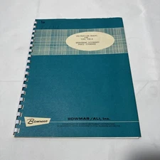 Bowmar/Ali Type 709-A Broadband Secondary Phase Standard Instruction Manual