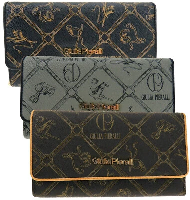 Giulia Pieralli Damenbörse Damen Geldbörse Portemonnaie Börse Portmonee NEU
