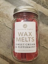Northern Lights Sweet Cream & Peppermint Wax Melts - 8 oz Jar