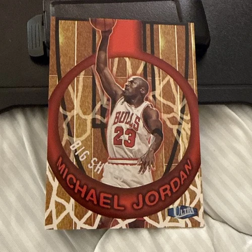1997-98 Fleer Ultra Basketball Big Shots Insert SP Michael Jordan (#1-BS…Bulls)