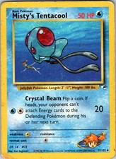 Misty's Tentacool 57/132 Uncommon Gym Heroes Pokemon Unlimited Heavily Played on eBay