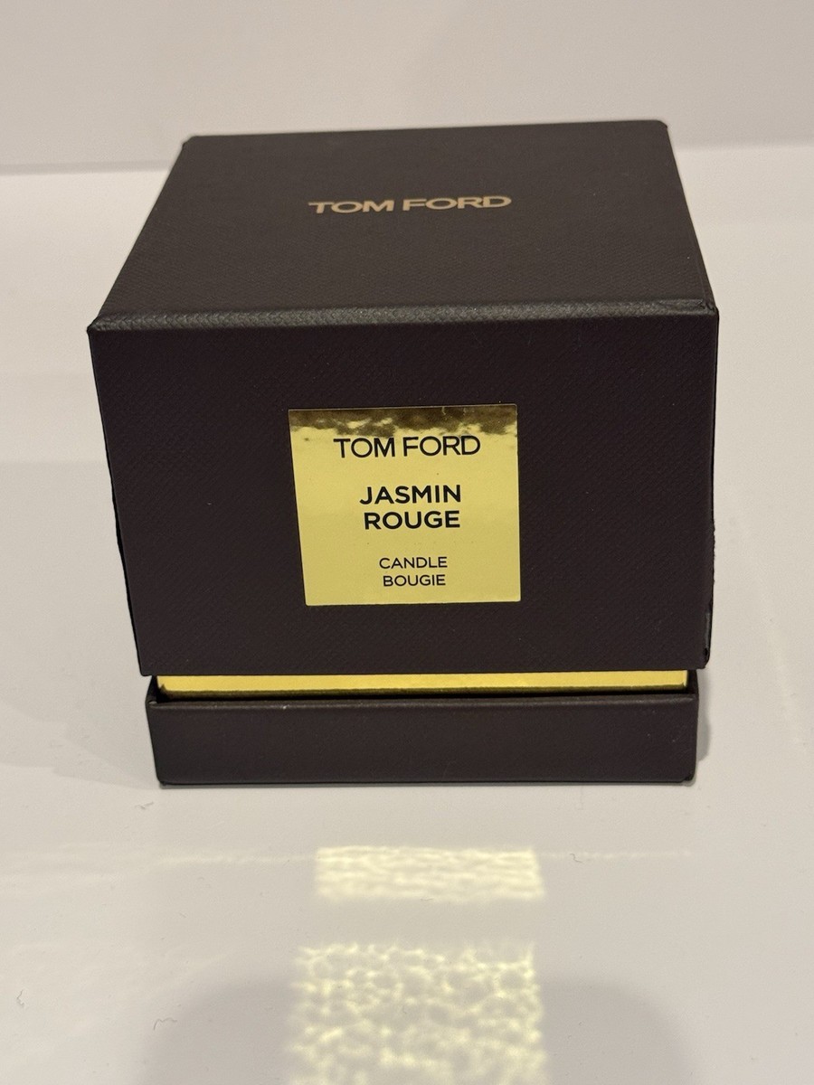 未使用 TOM FORD JASMIN ROUGE キャンドル TOM FORD Jasmin Rouge Scented Jar Candle Black Glass Square | eBay