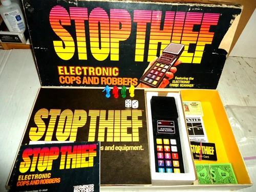 Vintage Parker Brothers 1979 STOP THIEF Board Game | Complete and Working