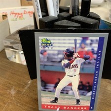 1993 Classic Best Tracy Sanders #20 Canton-Akron Indians EX/NM