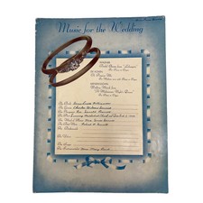 Music For The Wedding Song Book Bridal Chorus Wedding March Music For The Wedding Song Book Bridal Chorus Wedding March