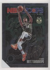 2019 Panini NBA Hoops Premium Stock Get Out the Way Giannis Antetokounmpo 08a8