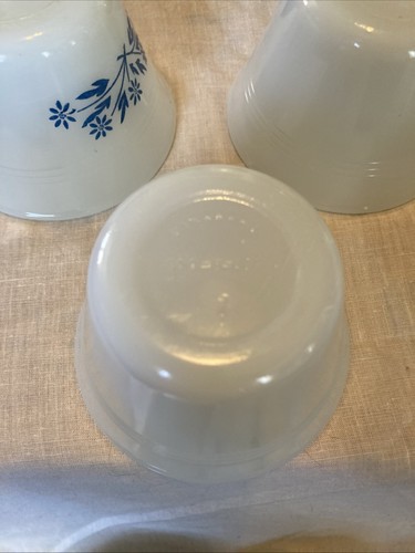 Dynaware Pyr-O-Rey Kornblumenblau Schale Pudding Tassen Milchglas Auflaufförmchen Set 10 - Bild 21 von 24