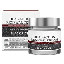 50g Keratin Erase Dual-Action Renewal Cream, Black And White Rice Repair Cream