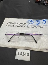 Silhouette Eyeglasses 7622 50 6050 7622 Titan Purple Rimless Austria 50-17