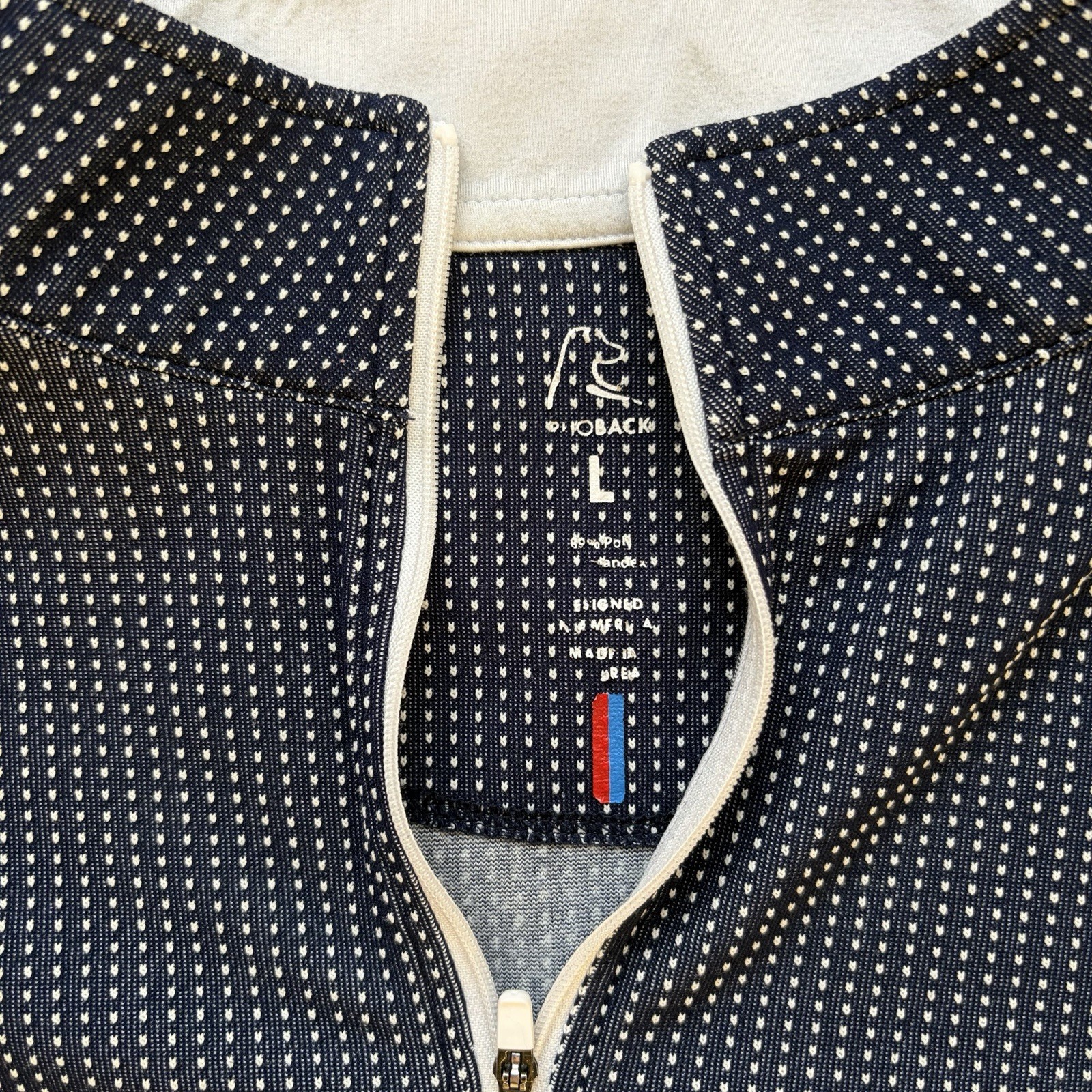 Rhoback Quarter Zip Pullover Performance Golf Blu… - image 4