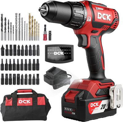 20V Brushless Hammer Drill, 531 In.Lbs, 36000 BPM, 1/2'' Keyless All-Metal Chuck,