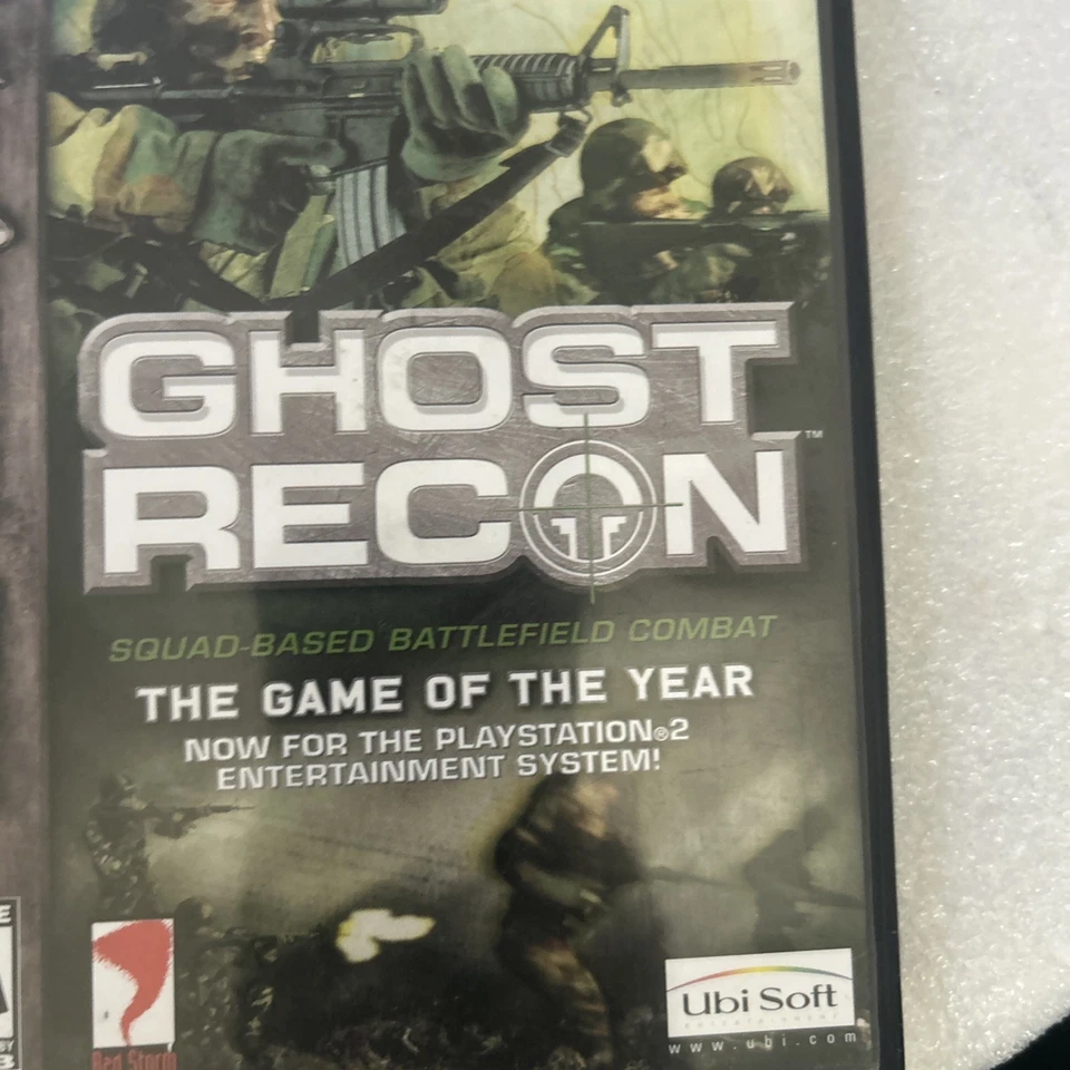 Tom Clancy's Ghost Recon (Sony PlayStation 2, 2002), Game Box 9 - Image 4 of 4