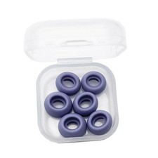 6Pcs Purple Silicone Ear Tips Earhooks for Galaxy Buds Pro Earbuds Eartips L M S