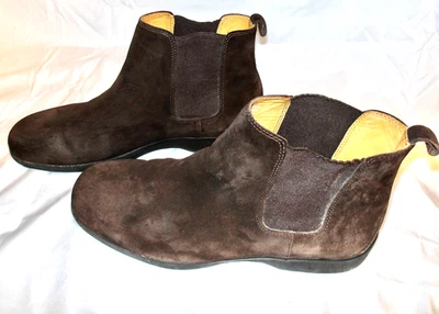 Polo Ralph Lauren Chelsea Boots Mens 9.5D Black Leather Chunky Lug Sole Vintage Polo Ralph Lauren Chelsea Boots Mens 9.5D Black Leather  main image 4