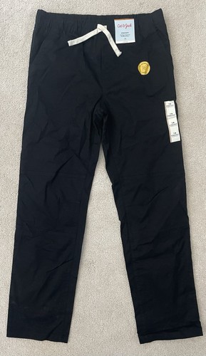 NWT's Cat & Jack Boys 16 Black Pull On Pants