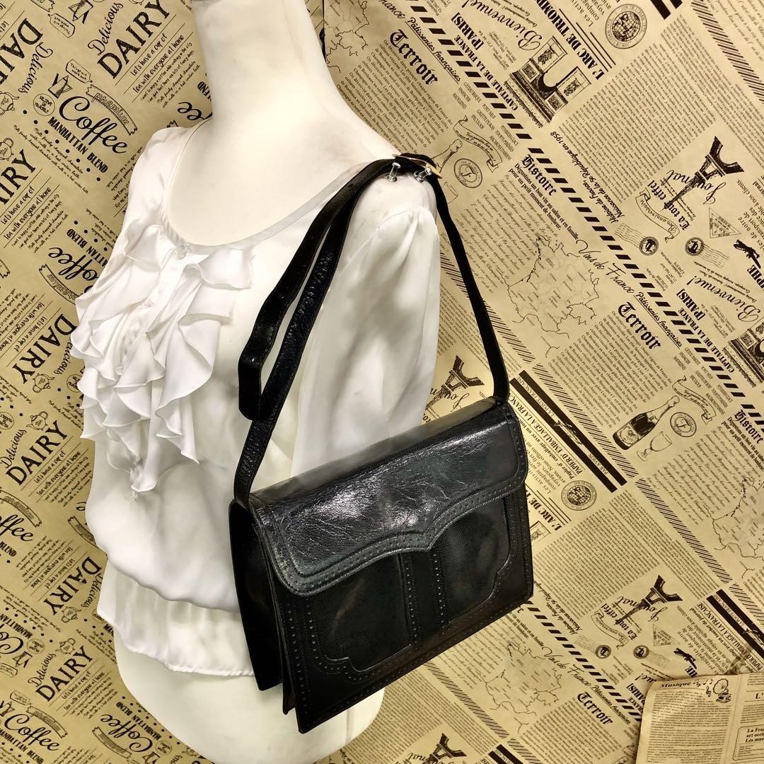 Borsa a tracolla Saint Laurent pochette pelle nera FM524 83 autentica