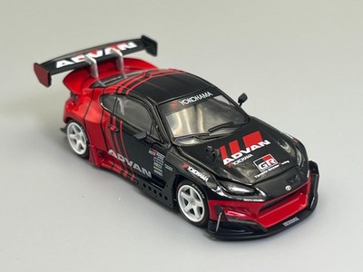 Toyota GR86 Advan Livery Pandem Widebody Rocket Bunny 1/64 scale Poprace S41-02