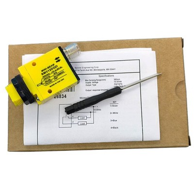 Diffuse Photoelectric Sensor Switch 10-30VDC 4 Pin For Banner Mini Beam SM312DQD