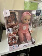 BABY Born My Real Baby Annabell Doll Blue Eyes Interactive Baby Doll Read