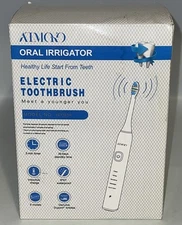 Water Flosser, ATMOKO 600ml Oral Irrigator & Electric Toothbrush with 7 Multifun