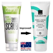 Avon Clearskin Pore Shine Control Exfoliating Scrub 75ml FREE SHIPPING New