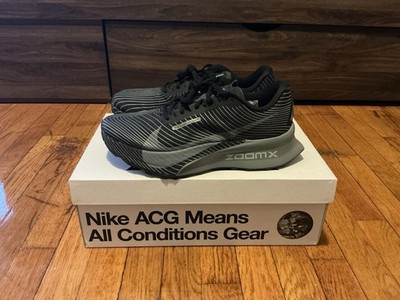 Nike ACG Ultrafly Trail BLACK/PHOTON DUST  Size 10