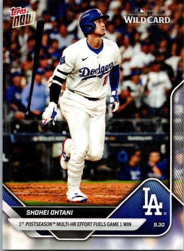 Shohei Ohtani 2025 Topps Now #802 Los Angeles Dodgers 009572