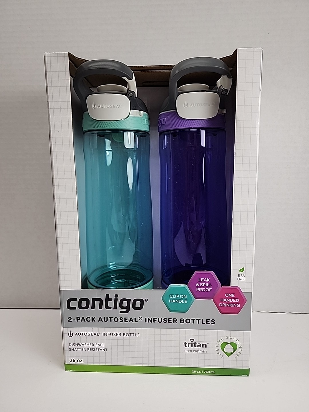 S 26oz Jade / Grape  Bpa-free Tritan