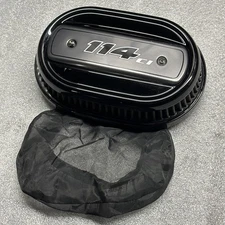 2017-2023 OEM Harley M8 114 Air Cleaner Ventilator w/ Rain Sock - Milwaukee 8