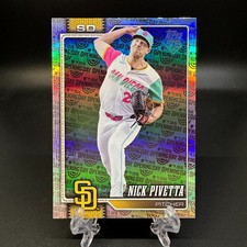2026 Topps Series 1 Celebration Nick Pivetta Opening Day Foil #9 Padres