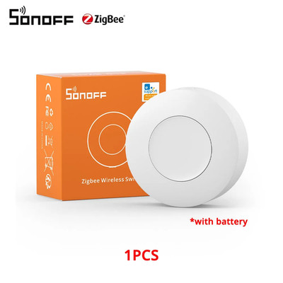 1-10Pcs Sonoff Zigbee Wireless Switch SNZB-01P Smart Home Benutzer Definierte Sz