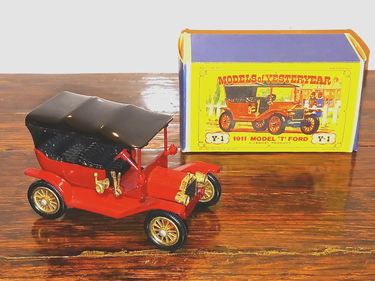 Matchbox Models of Yesteryear Ford 1911 Vehicle Year Vintage