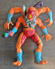 Vintage LJN 1986 PHOTON WARRIARR Orange Warrior 8'' Laser Tag Untested