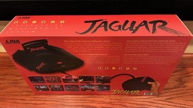 Atari Jaguar Console Rare Show-Stopper Red Box Collectors Bundle with Games
