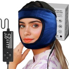 Electric Jaw Heating Pad for TMJ, Moist Heat Face Heating Pad with 3 Temp Set...