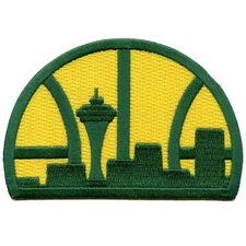 Seattle Super Sonics Throwback Team Patch