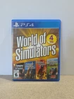 UIG World of Simulators PlayStation 4 PS4 Video Game TESTED